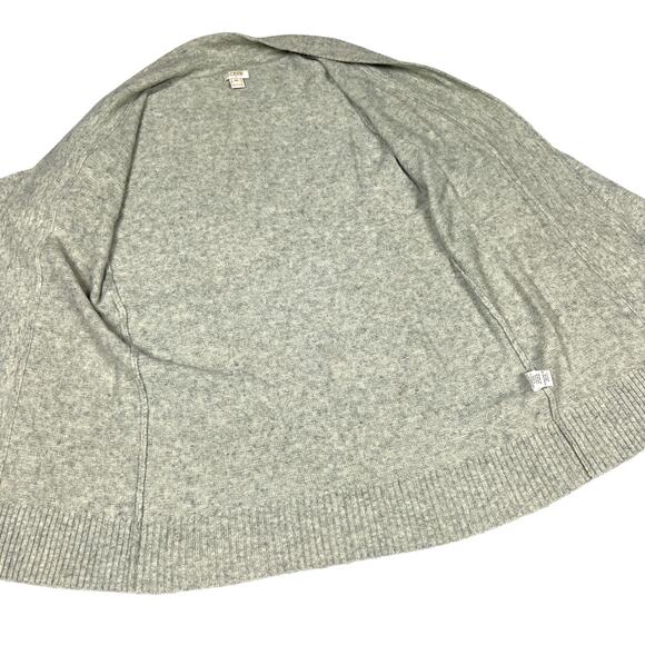 J. Crew Factory Cardigan Grey Open Front Long Sleeve Knit Womens XS Neutral - Picture 11 of 11